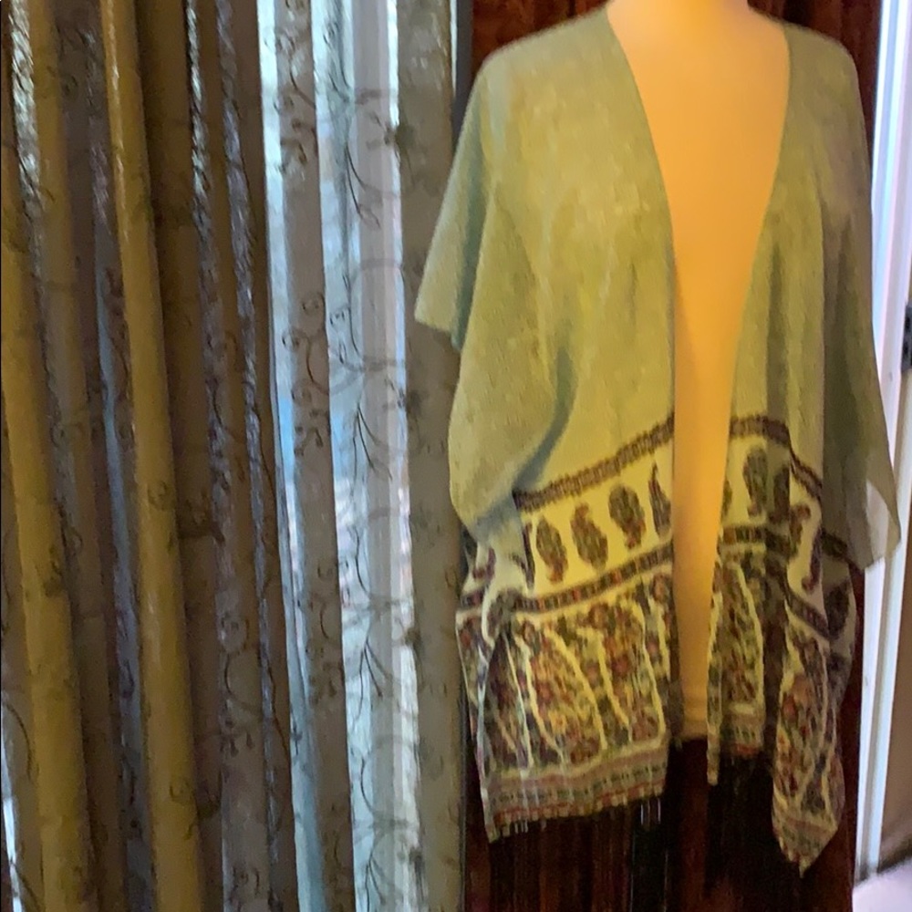 Woman’s scarf vest